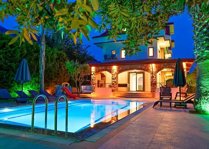 Kalamos - 10 Person With Private Pool In Oludeniz-hisaronu Villa