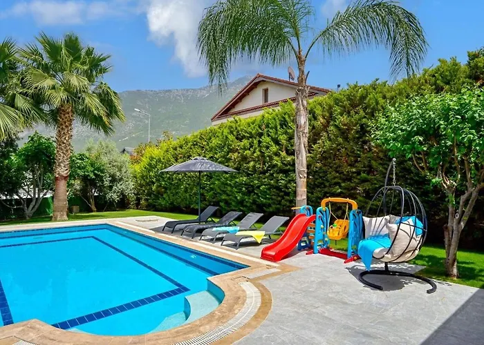 Villa Kalamos - 10 Person With Private Pool In Oludeniz-hisaronu